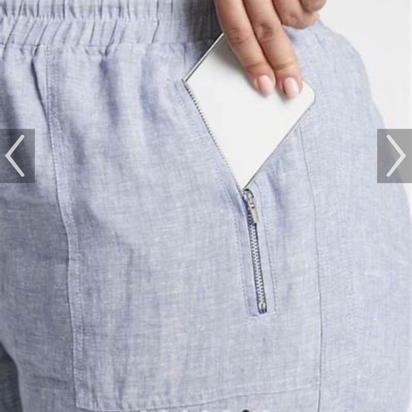 ATHLETA Cabo Coastal Linen Joggers⭐️(Size 6) - Picture 4 of 13